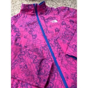 The North Face Womens Floral Azalea Pink Apex Jacket Size XL